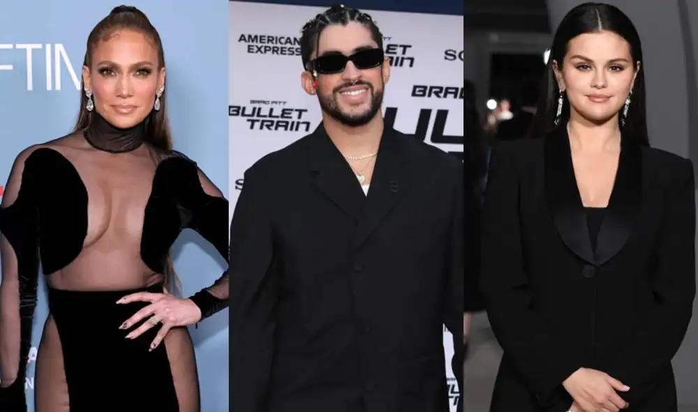 Jennifer Lopez, Bad Bunny y Selena Gomez entre los nominados a los People's Choice Awards 2022. Foto: composición/ AFP Jennifer Lopez, Bad Bunny y Selena Gomez entre los nominados a los People's Choice Awards 2022. Foto: composición/ AFP