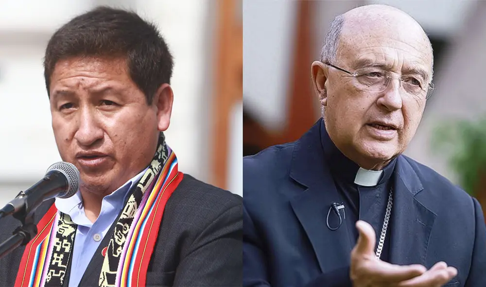 Guido Bellido señaló que el cardenal Barreto se debería mantener al margen en lugar de parcializarse con algún sector. Foto: composición LR/Andina Guido Bellido señaló que el cardenal Barreto se debería mantener al margen en lugar de parcializarse con algún sector. Foto: composición LR/Andina