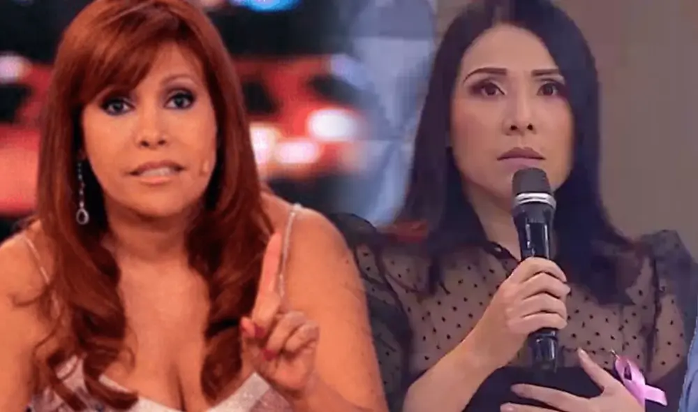 Magaly Medina cuestionó a Tula Rodríguez por alterarse durante edición de "En boca de todos". Foto: composición/captura América TV/captura ATV Magaly Medina cuestionó a Tula Rodríguez por alterarse durante edición de "En boca de todos". Foto: composición/captura América TV/captura ATV