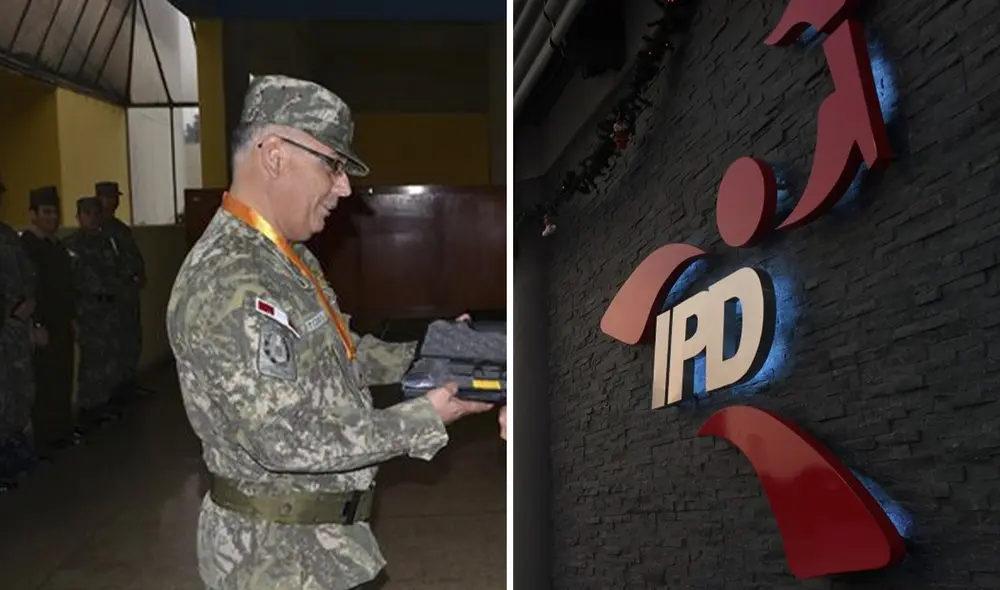 Juan Carlos Huerta Chavarry es la cuarta persona en asumir presidencia del IPD en 2022. Foto: composición LR/Ejército del Perú /IPD