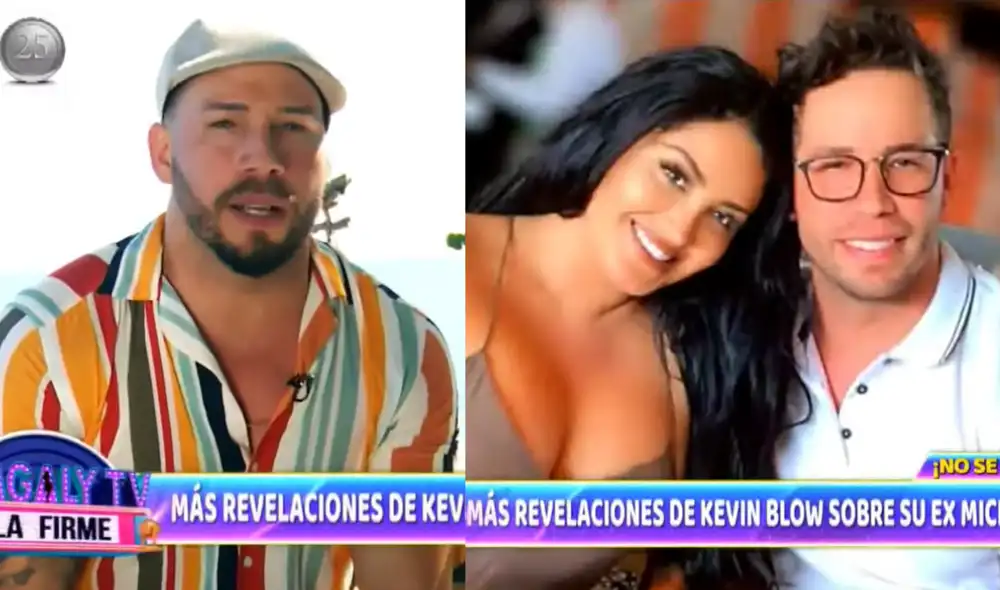 Kevin Blow recuerda pasajes de su relación con Michelle Soifer. Foto: captura de ATV