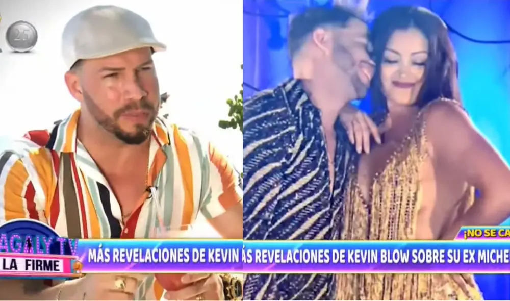 Kevin Blow asegura que Michelle Soifer lo agredió en cuatro oportunidades. Foto: captura de ATV Kevin Blow asegura que Michelle Soifer lo agredió en cuatro oportunidades. Foto: captura de ATV