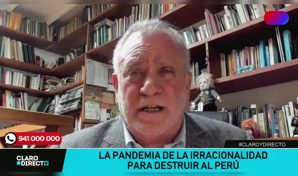Augusto Álvarez Rodrich en Claro y Directo. Foto: LR+