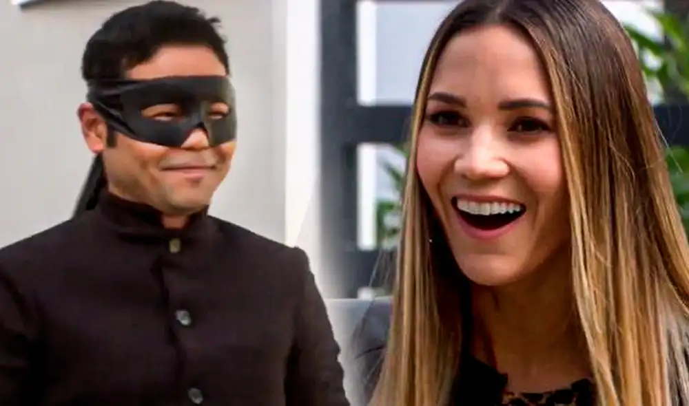 Hiro y Macarena bailaron merengue luego de que Joel rechazara a la joven Montalbán en el último episodio de "Al fondo hay sitio". Foto: composición/América TV