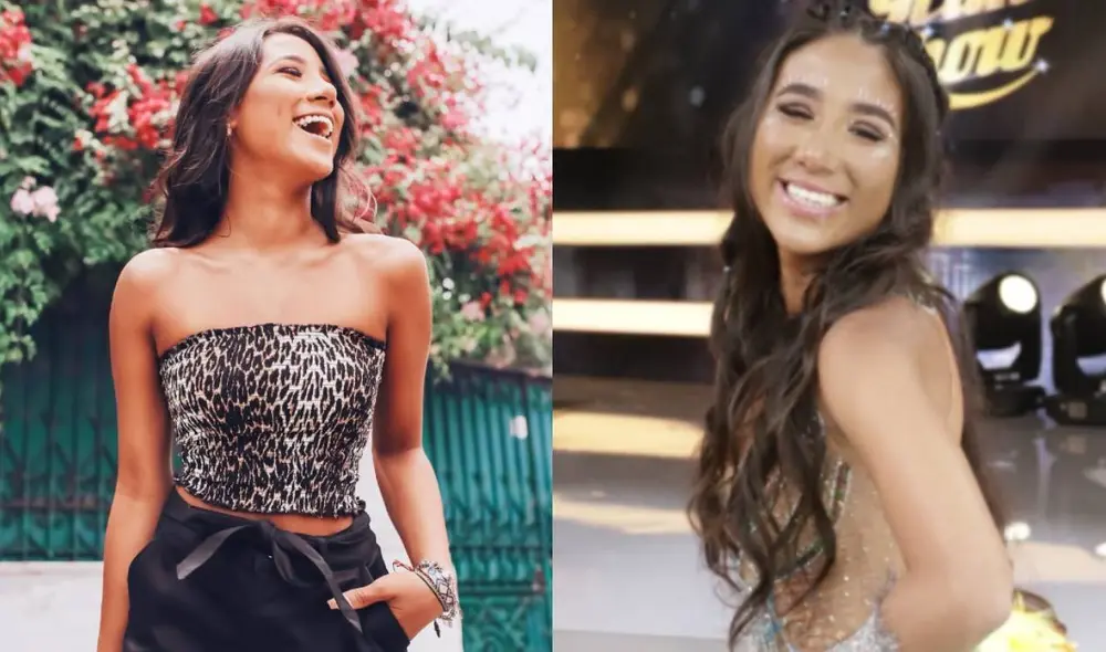 Samahara Lobatón está emocionada por su viaje fuera del país. Foto: composición/ Samahara Lobatón/ Instagram/ GV Producciones