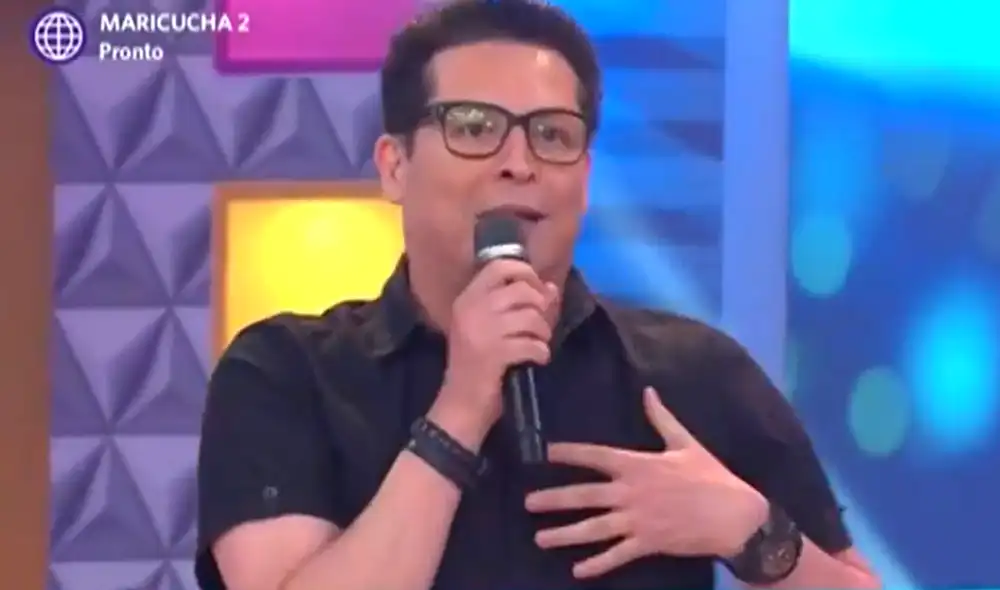 Carloncho contento de regresar a "En boca de todos". Foto: captura de América TV