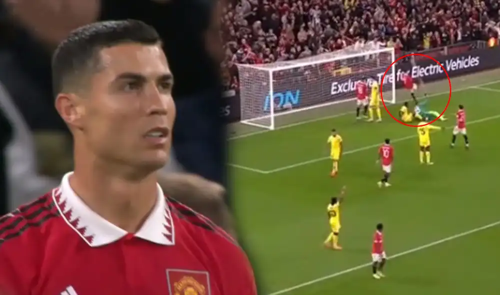 Cristiano Ronaldo lleva dos goles en esta edición de la Europa League. Foto: captura de ESPN