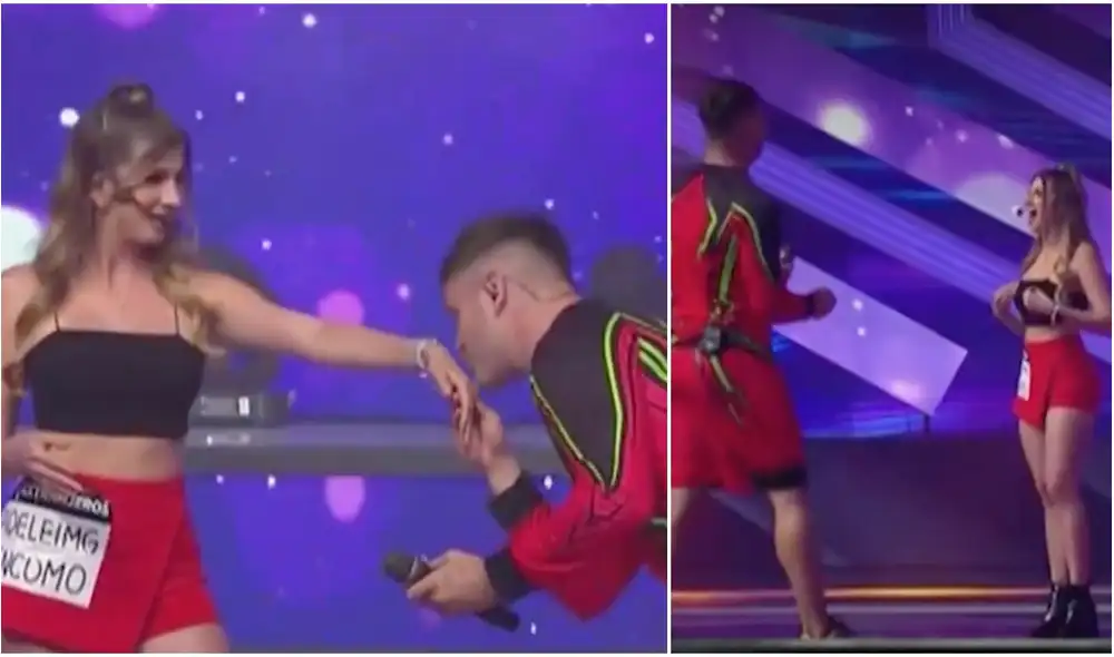 La postulante quedó decepcionada al enterarse de que Pancho Rodríguez no estaba soltero. Foto: composición LR/América TV La postulante quedó decepcionada al enterarse de que Pancho Rodríguez no estaba soltero. Foto: composición LR/América TV