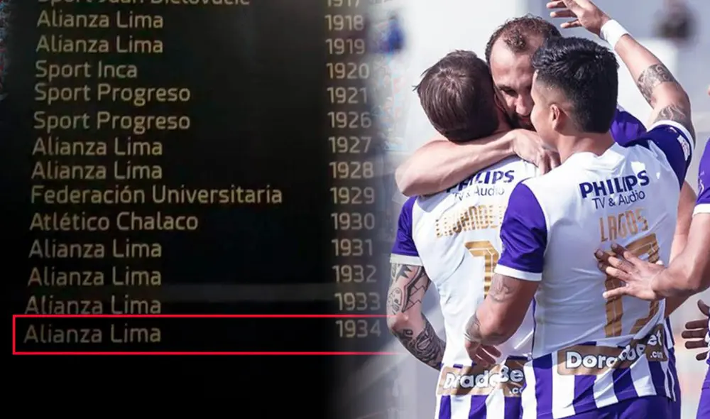Alianza Lima y Universitario se disputan por definir quién ganó el título de 1934. Foto: composición GLR/AlianzaLima