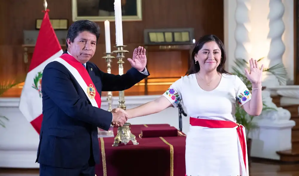 Kelly Portalatino es médica cirujana e ingresó al Congreso representando a la región Ancash Foto: Presidencia