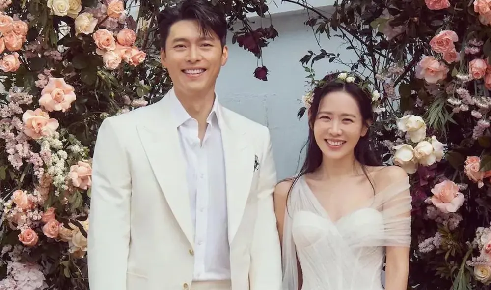 Protagonistas de "Crash landing on you" se casaron en marzo del 2022. Foto: Naver