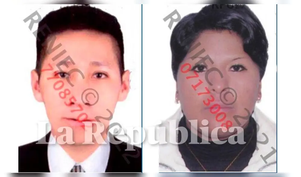 Puno. Los suboficiales de tercera Juan Luis Mamani Tito y Zulma Cruz Mamani implicados en sonado caso registrado en Juliaca. Foto: Composición La República/Reniec Puno. Los suboficiales de tercera Juan Luis Mamani Tito y Zulma Cruz Mamani implicados en sonado caso registrado en Juliaca. Foto: Composición La República/Reniec