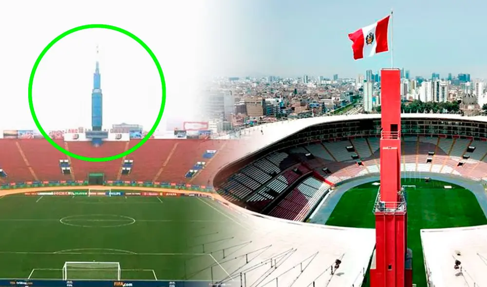 El plan original para la torre incluía un restaurante de lujo y hasta complejos de oficinas, todos con vista al gramado del Estadio Nacional. Foto: Composición LR/El otro mundo XIV/El Peruano