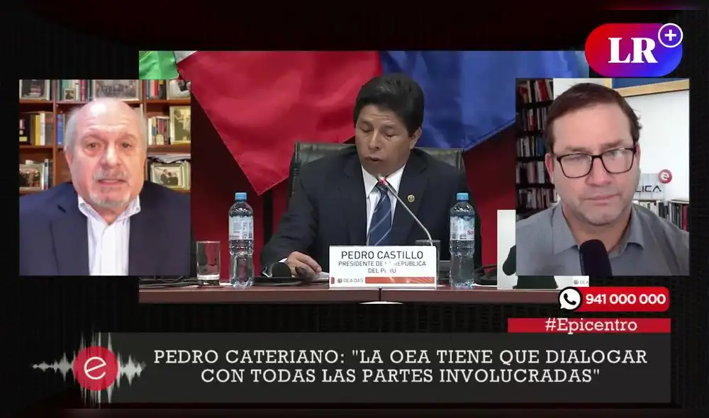 René Gastelumendi y Pedro Cateriano en Grado 5. Foto: LR+ René Gastelumendi y Pedro Cateriano en Grado 5. Foto: LR+
