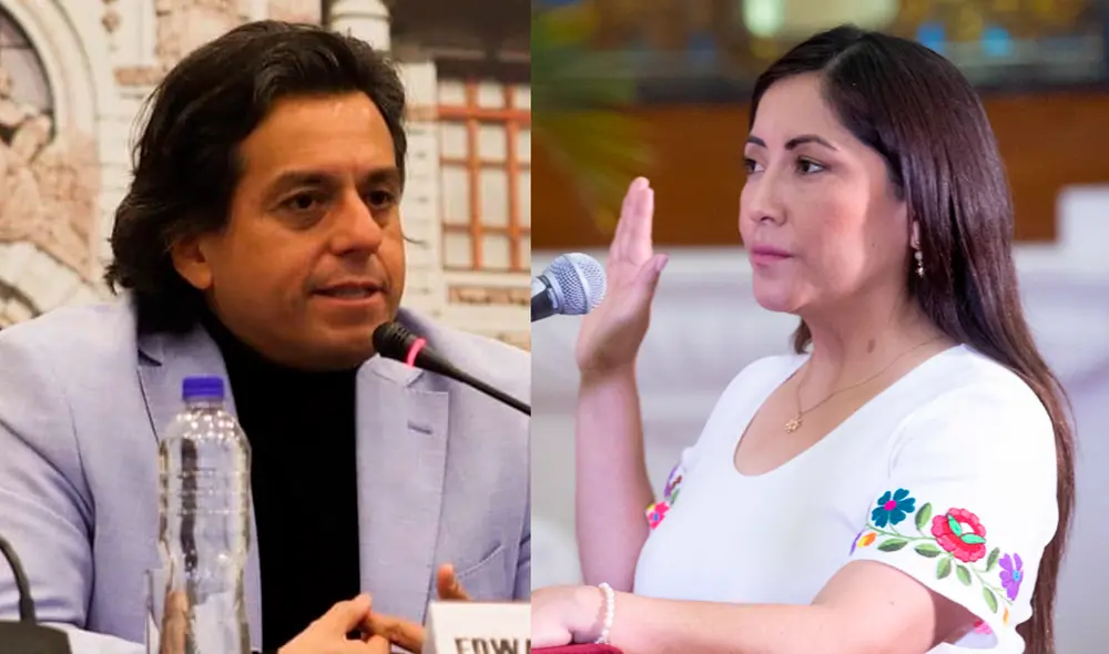 De acuerdo con Edward Málaga, Kelly Portalatino "no cumple con el perfil" para liderar el Ministerio de Salud. "Es un tema político", dijo. Foto: presidencia/composición LR De acuerdo con Edward Málaga, Kelly Portalatino "no cumple con el perfil" para liderar el Ministerio de Salud. "Es un tema político", dijo. Foto: presidencia/composición LR