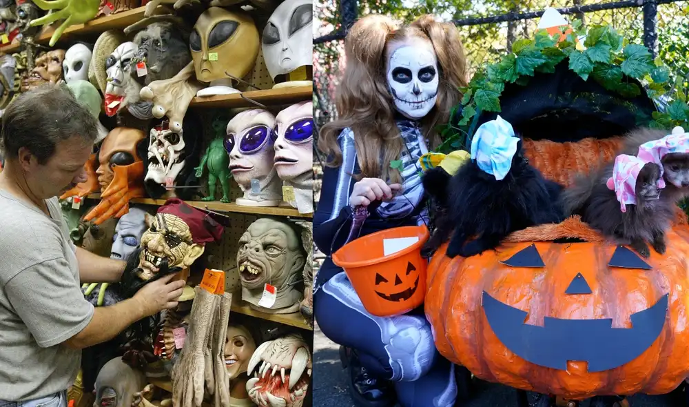 El 31 de octubre es un día festivo que en el país se consigna como no laborable. Foto: composición LR/AFP