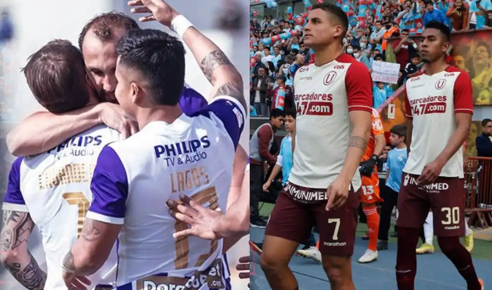 Íntimos y cremas vienen disputando la obtención del título del campeonato de 1934. Foto: composición LR/Alianza Lima/Universitario