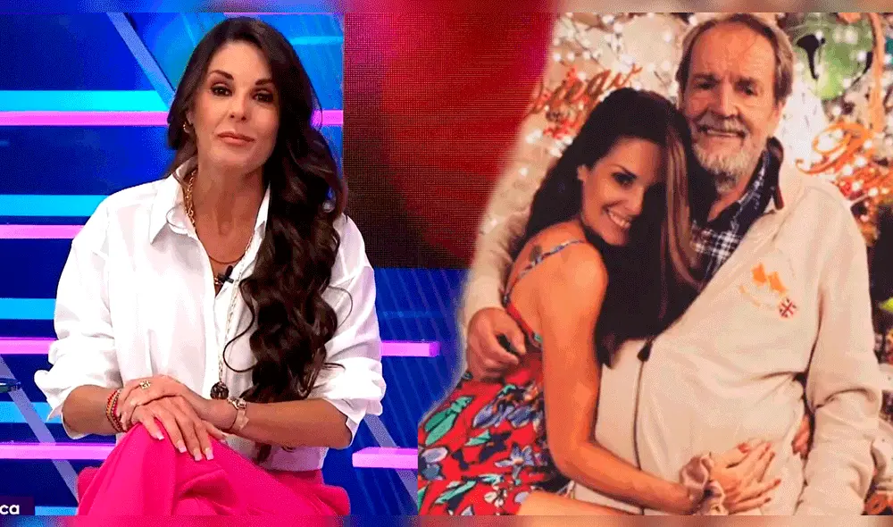 Rebeca Escribens dijo que aún siente la presencia de su padre fallecido. Foto: composición LR/América TV/Instagram/Rebeca Escribens