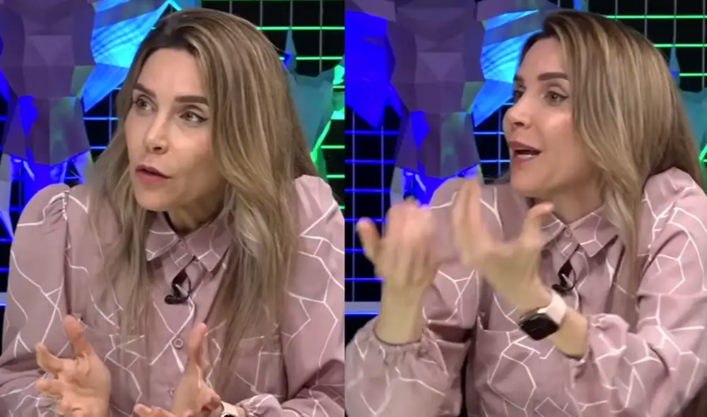 Juliana Oxenford se distancia de las figuras públicas de quienes comenta en su programa. Foto: captura de YouTube/Soy Gianotti Juliana Oxenford se distancia de las figuras públicas de quienes comenta en su programa. Foto: captura de YouTube/Soy Gianotti