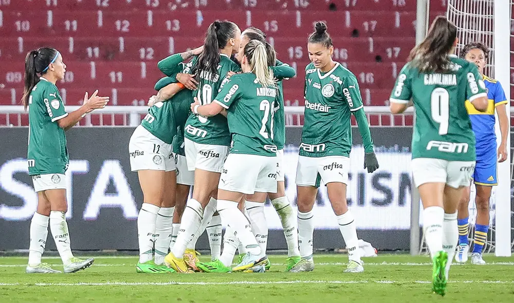 Palmeiras logró su primer título contra Boca Juniors. Foto: Conmebol Libertadores Femenina