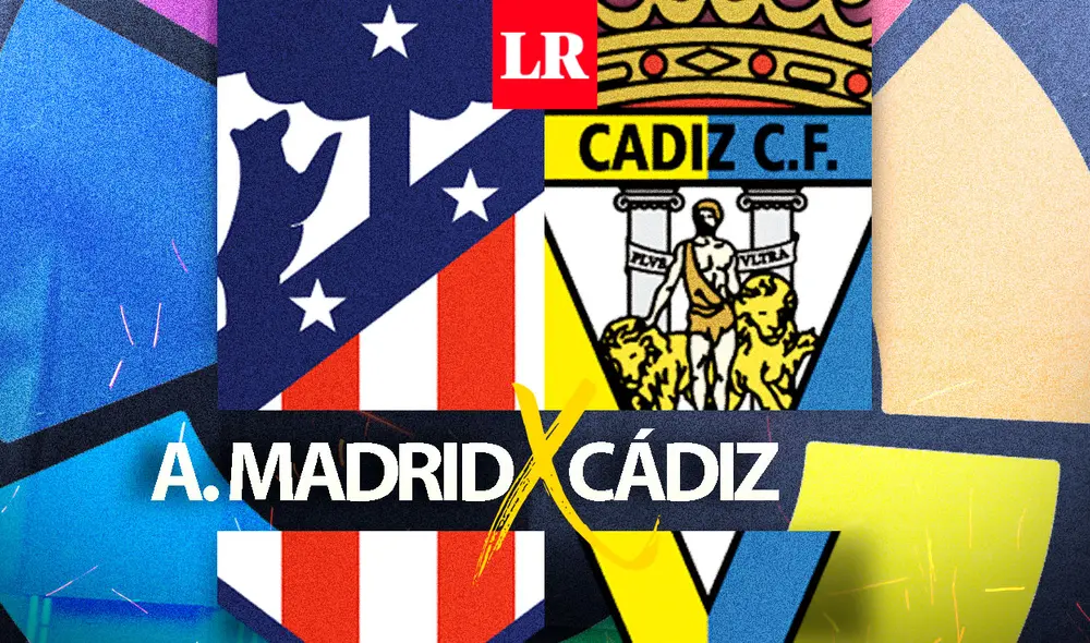 Atlético Madrid vs. Cádiz se jugará por la liga española. Foto: composición LR