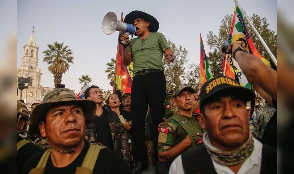 Antauro Humala en Arequipa. Foto: Rodrigo Talavera/La República Antauro Humala en Arequipa. Foto: Rodrigo Talavera/La República