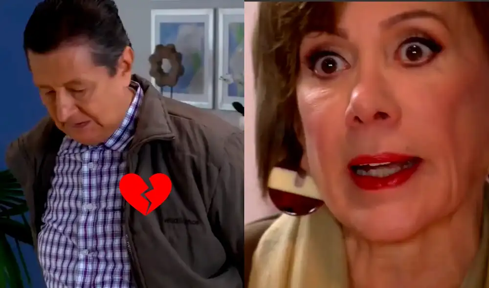 Francesca no perdonó que Peter prestara uno de sus abrigos. Foto: composición LR/América TV