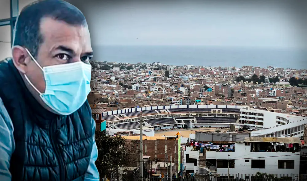 Luis Alberto Vega afirma que en diciembre estará inaugurado el Estadio San Genaro de Chorrillos. Foto: composición de Jazmín Ceras/La Repúbica/URPI