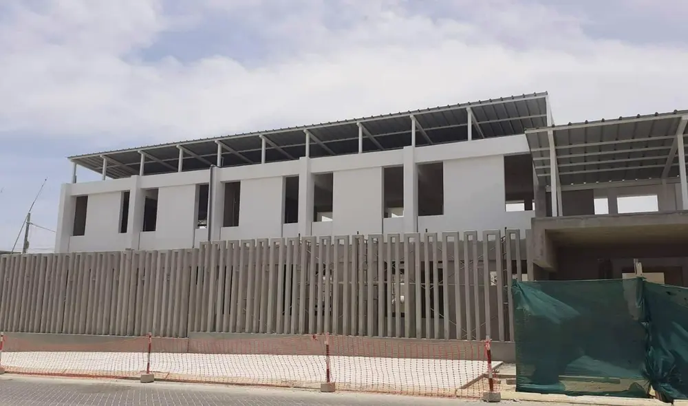 Construcción de Casa del Maestro se encuentra en 75% de construcción. Foto: La República Construcción de Casa del Maestro se encuentra en 75% de construcción. Foto: La República