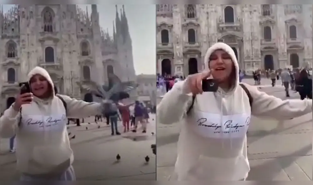Pamela Cabanillas, estafadora del concierto de Daddy Yankee, promociona evento por Halloween. Foto: composición LR/captura video TikTok Paolo Caycho Pamela Cabanillas, estafadora del concierto de Daddy Yankee, promociona evento por Halloween. Foto: composición LR/captura video TikTok Paolo Caycho