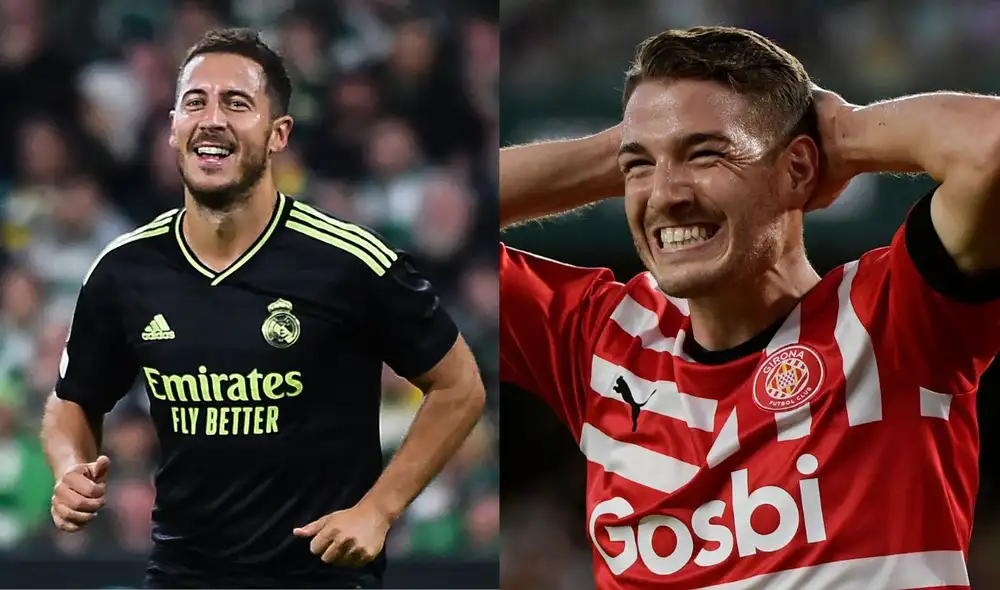 El último partido entre ambos fue victoria 2-1 de Girona en el Santiago Bernabéu. Foto: Composición/AFP El último partido entre ambos fue victoria 2-1 de Girona en el Santiago Bernabéu. Foto: Composición/AFP
