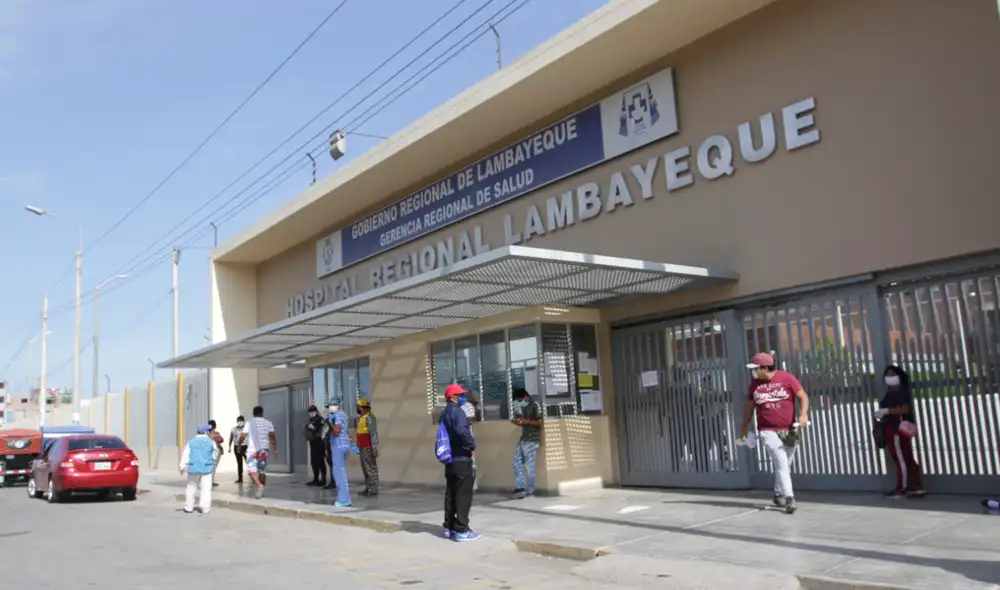 La víctima fue llevada al Hospital Regional Lambayeque. Foto: La República La víctima fue llevada al Hospital Regional Lambayeque. Foto: La República