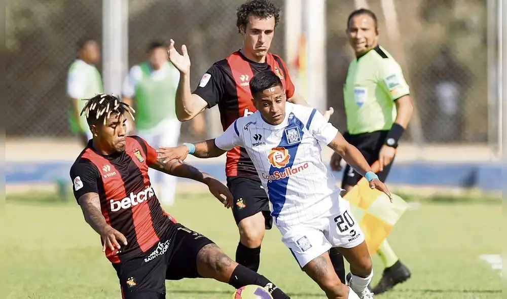 Vuelta. Melgar ganó el Apertura jugando ante Sullana. Foto: La República Vuelta. Melgar ganó el Apertura jugando ante Sullana. Foto: La República