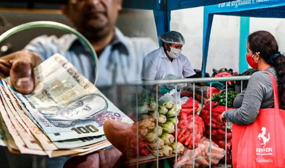 El bono alimentario es un subsidio de S/ 270 para personas en extrema pobreza afectados por el alza de precios. Foto: composición LR/ Andina El bono alimentario es un subsidio de S/ 270 para personas en extrema pobreza afectados por el alza de precios. Foto: composición LR/ Andina