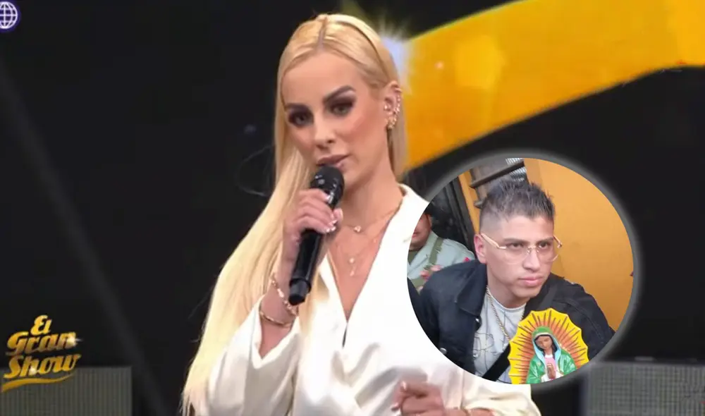 Dalia Durán estuvo el último sábado en "El Gran Show", aunque esta vez ya no para bailar. Foto: captura América TV/Composición LR