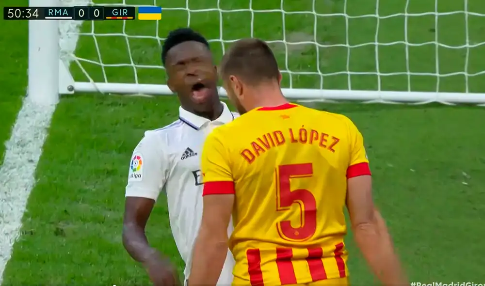 Vinícius Júnior lleva 9 goles en la temporada. Foto: captura de ESPN