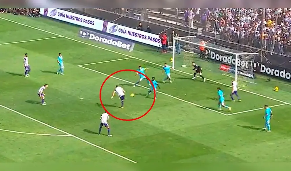 Barcos es el goleador de Alianza en 2022. Foto: GolPerú Barcos es el goleador de Alianza en 2022. Foto: GolPerú