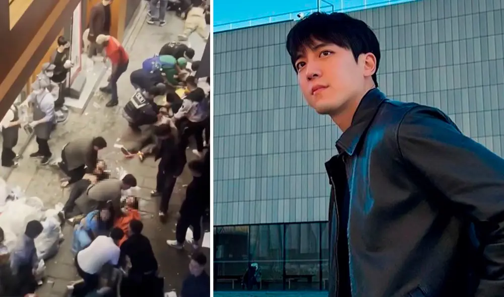 Yoon Hong Bin, actor de k-dramas, contó lo vivido en Itaewon. Foto: composición LR/captura de Naver/instagram b_bin2