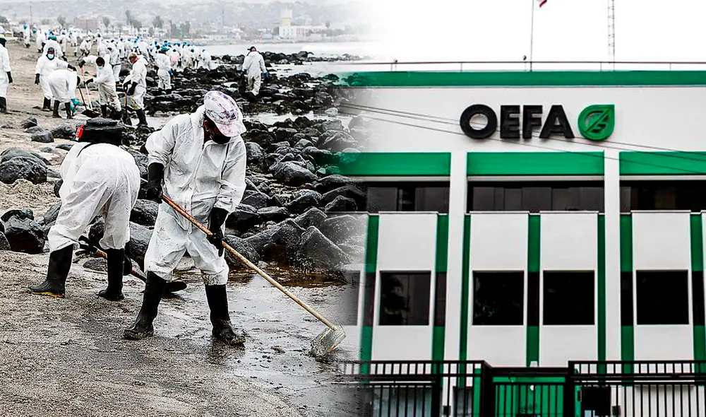 Repsol deberá pagar dos multas por brindar información falsa sobre el derrame de crudo y por no tomar las acciones de contención y limpieza requeridas. Foto: composición LR/OEFA Repsol deberá pagar dos multas por brindar información falsa sobre el derrame de crudo y por no tomar las acciones de contención y limpieza requeridas. Foto: composición LR/OEFA