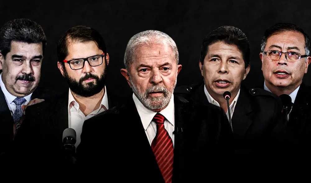 Presidentes de Latinoamérica saludaron la victoria de Lula da Silva en las elecciones de Brasil. Foto: composición Jazmin Ceras/LR/AFP
