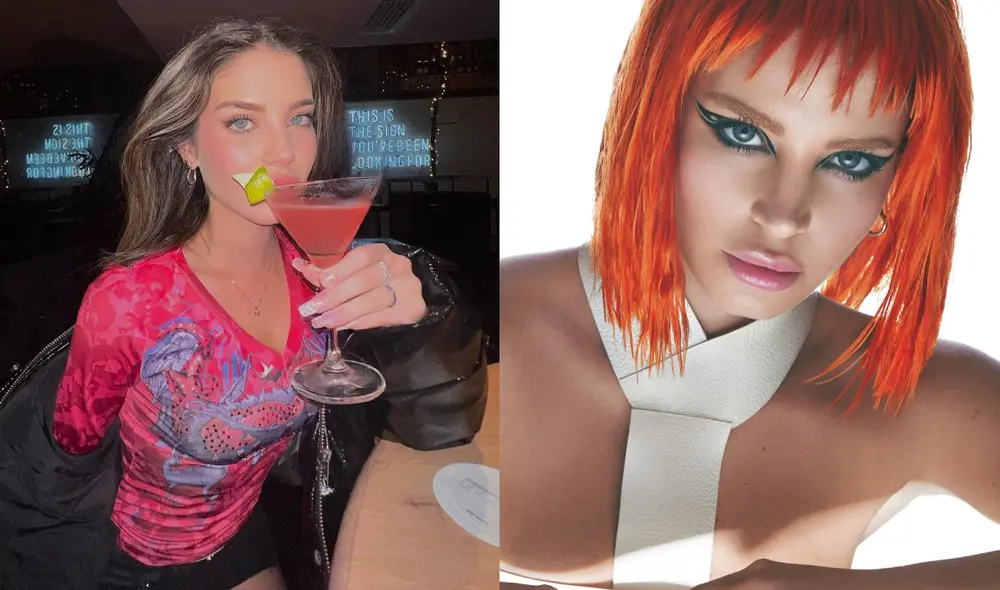 Por Halloween, Flavia Laos decidió disfrazarse de Leeloo. El resultado fue un cosplay muy parecido al personaje original. Foto: composición LR/Flavia Laos/Instagram Por Halloween, Flavia Laos decidió disfrazarse de Leeloo. El resultado fue un cosplay muy parecido al personaje original. Foto: composición LR/Flavia Laos/Instagram