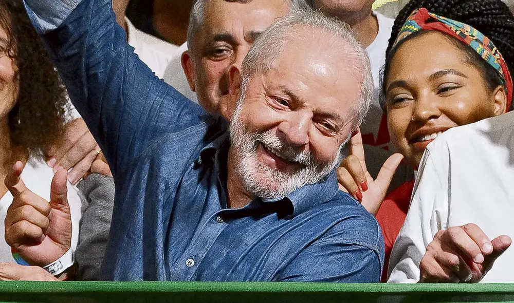 El dato. El líder del Partido de los Trabajadores será nuevamente presidente. "Intentaron enterrarme vivo y aquí estoy", dijo Lula da Silva en su primer discurso. Foto: AFP