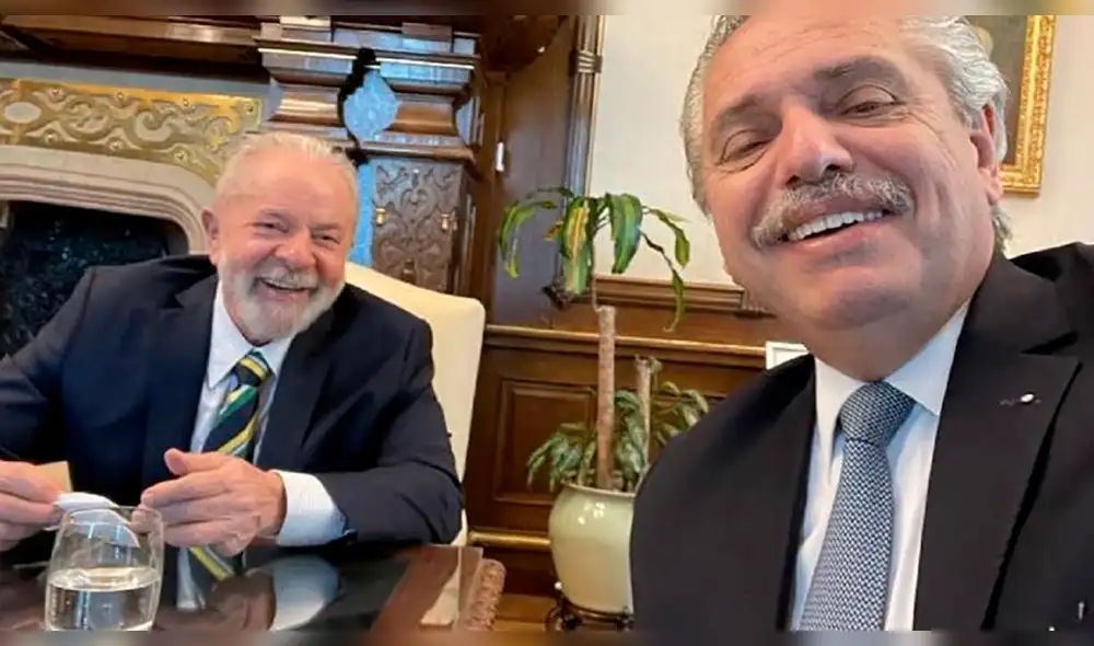 Alberto Fernández y Lula da Silva se reencontrarán en Brasil para trabajar plan de gobierno. Foto: Twitter/@alferdez