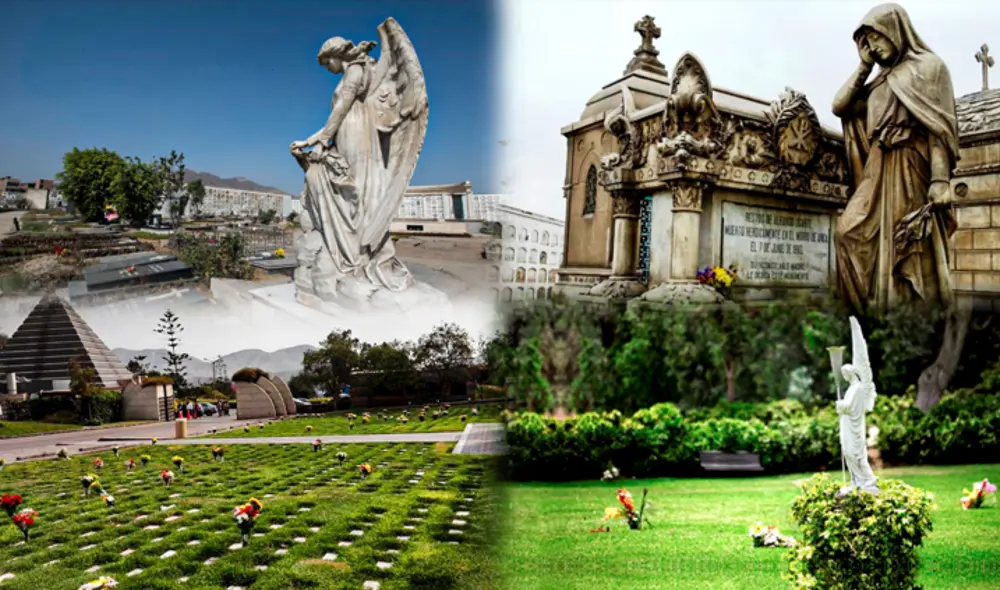 Los cementerios estuvieron cerrados por mucho tiempo para evitar la programación de la COVID-19. Foto: composición Jazmin Ceras LR/TV Perú/Campo Fe/Semana Económica.