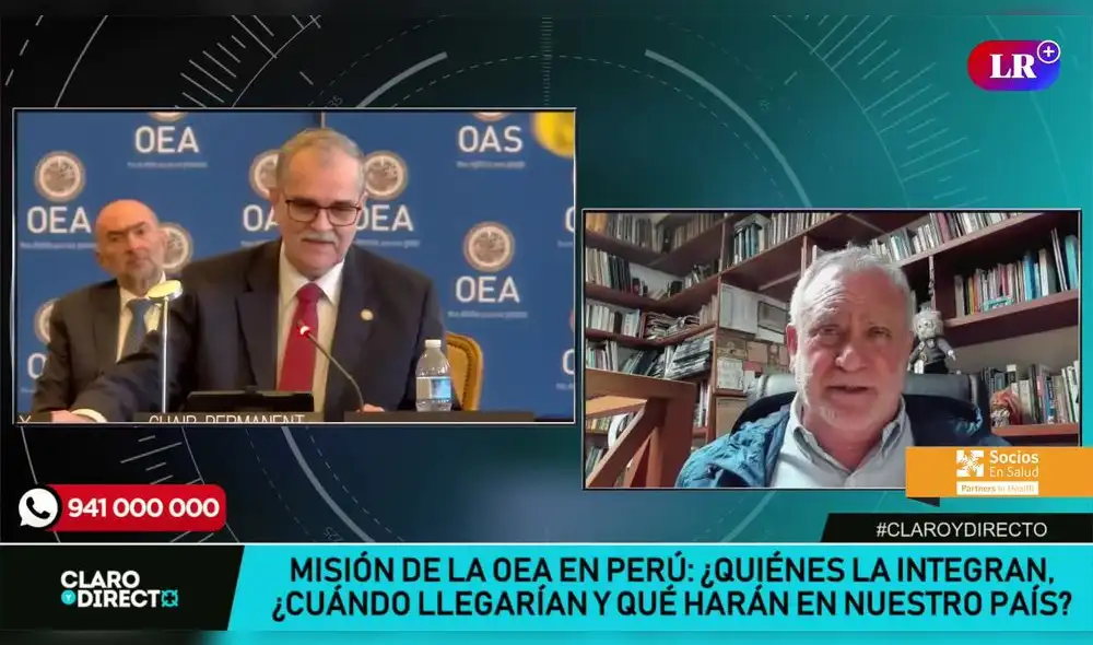 Augusto Álvarez Rodrich en Claro y Directo. Foto: LR+
