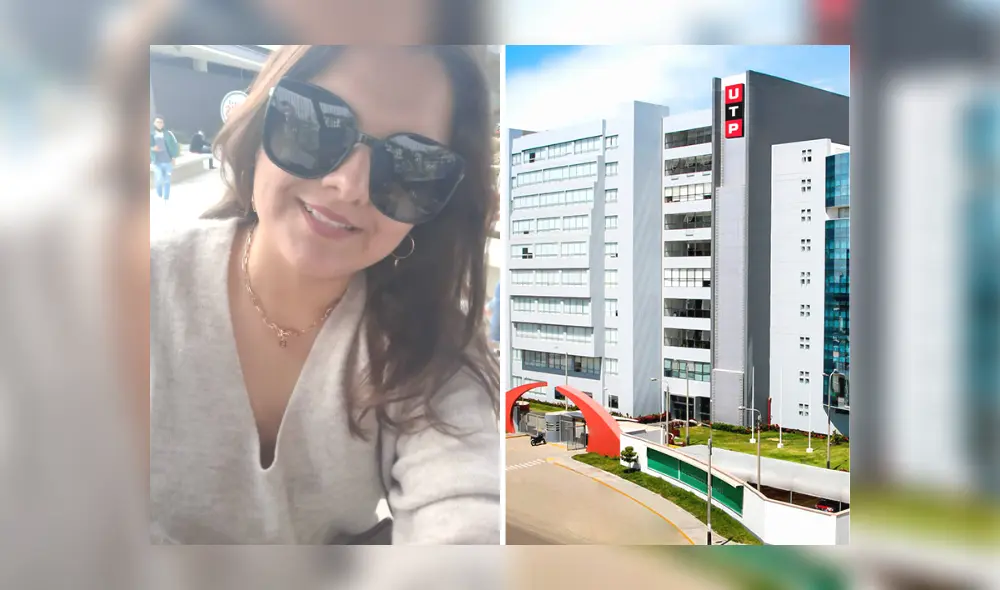 La Universidad Tecnológica del Perú (UTP) comunicó que despidió a la profesora de Derecho de Personas de su sede Chiclayo, ya que "no representa sus valores". Foto: composición LR/Demy Diez Canseco/Facebook/UTP La Universidad Tecnológica del Perú (UTP) comunicó que despidió a la profesora de Derecho de Personas de su sede Chiclayo, ya que "no representa sus valores". Foto: composición LR/Demy Diez Canseco/Facebook/UTP
