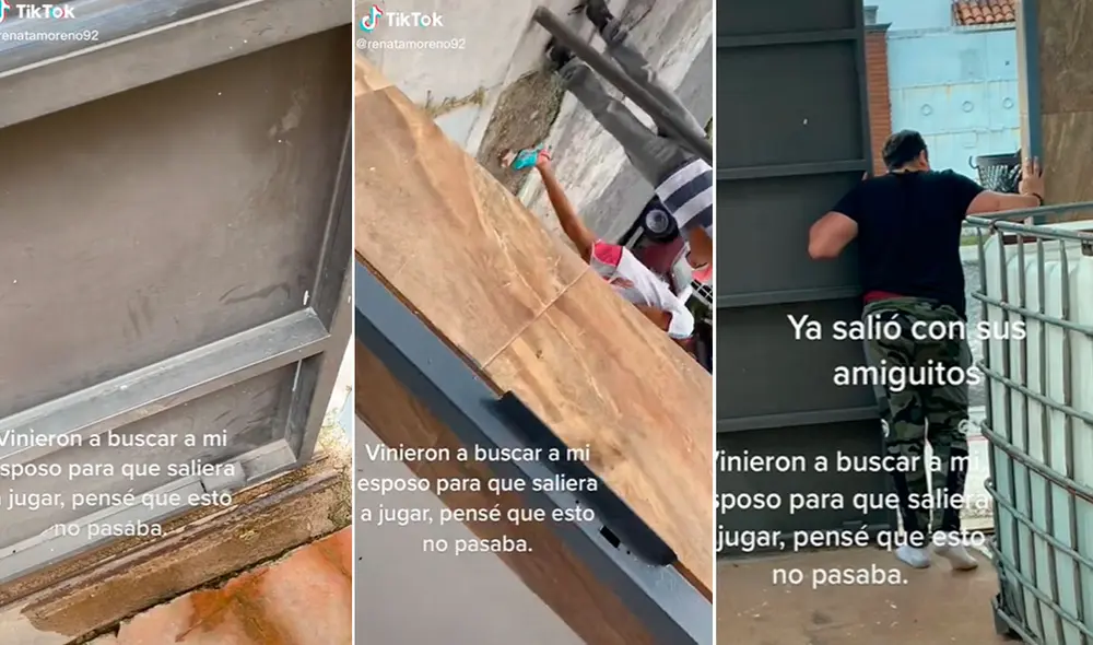 Miles de usuarios no han parado de reír con estas imágenes. Foto: composición LR/TikTok/@renatamorr