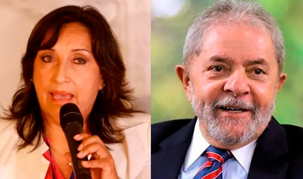 Dina Boluarte saludó victoria de Lula da Silva. "Felicito al pueblo brasileño por el nuevo camino de esperanza y democracia", expresó. Foto: composición LR