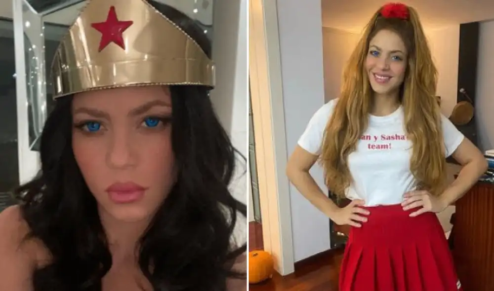 Shakira luce como la mujer maravilla. Foto: Shakira/Instagram Shakira luce como la mujer maravilla. Foto: Shakira/Instagram