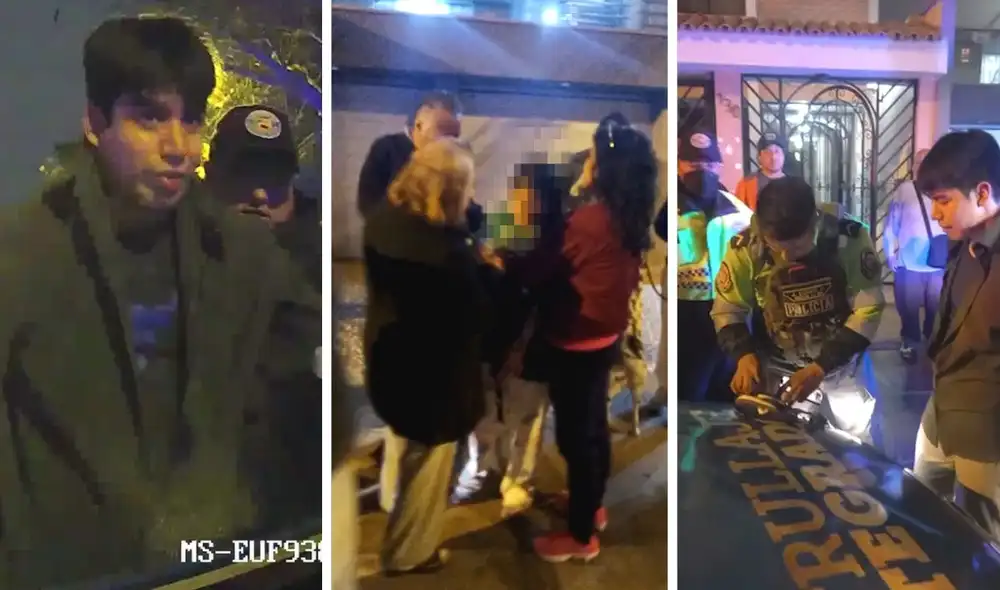 Surco: capturan a sujeto que golpeó a su pareja tras haberle robado su bolso y celular. Foto: composición LR/capturas de Municipalidad de Surco/difusión Surco: capturan a sujeto que golpeó a su pareja tras haberle robado su bolso y celular. Foto: composición LR/capturas de Municipalidad de Surco/difusión